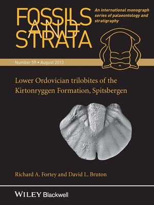 Fossils and Strata, Lower Ordovician Trilobites of the Kirtonryggen Formation, Spitsbergen - ebook
